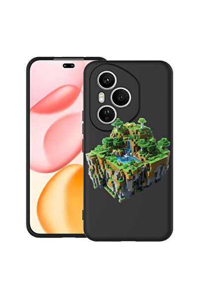 bestcase Carcasă antișoc pentru Honor 400 Pro cu design Minecarft World, 2043679 B 1681