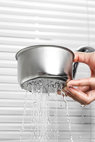 Chavin Kitchen Sink Strainer Vegetable Washing Sink Garbage Basket for Steel Square Kitchenware