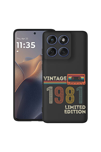 bestcase Carcasă antișoc pentru Motorola Edge 60 Pro cu design Ediție limitată 1981, 2043681 B 1977