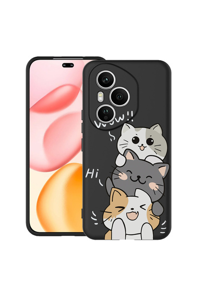 bestcase Carcasă antișoc pentru Honor 400 Pro cu design Cat Wow, 2043679 B 1855