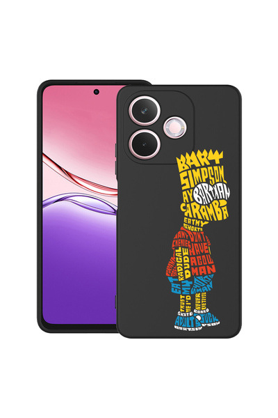 bestcase Αντικραδασμική θήκη για OPPO A5 Pro 5G με καλλιγραφία Bart Simpson, ...