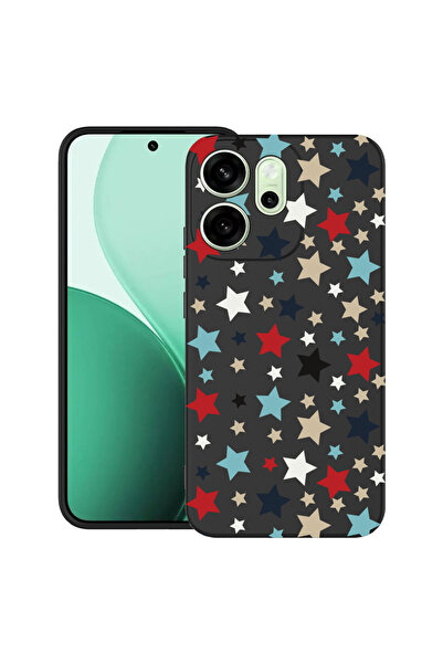bestcase Carcasă antișoc pentru OPPO Reno13 FS / Reno13 F cu design steluțe, ...