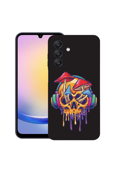 bestcase Carcasă antișoc pentru Samsung Galaxy A17 5G cu design craniu ciuper...
