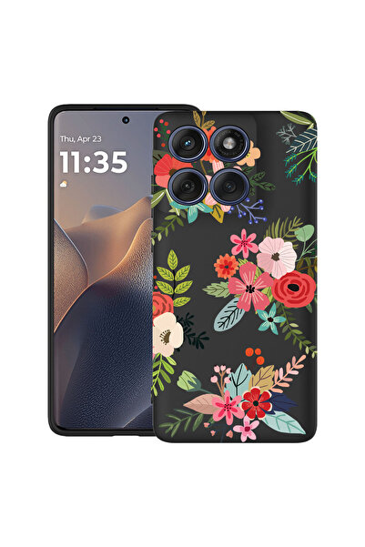 bestcase Carcasă ultra subțire TPU pentru Motorola Moto G86 Power, design flo...