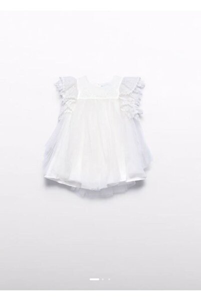 Abel & Lula فستان أبيل آند لولا للفتيات الصغيرات من التول 5002