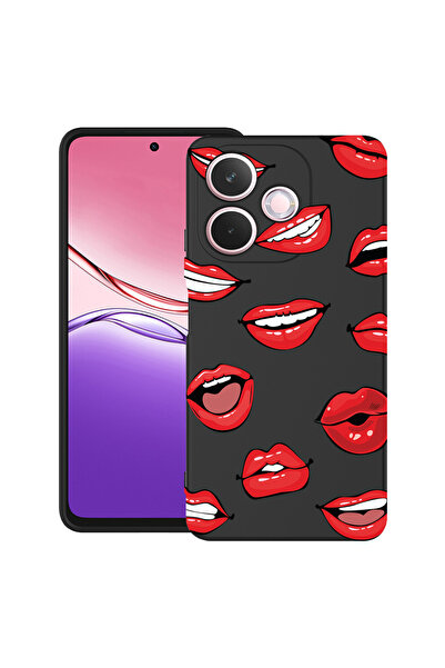 bestcase Carcasă antișoc pentru OPPO A5 Pro 5G cu design buze - model sărut, ...