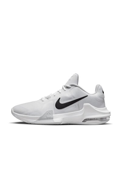 Nike Nike, Pantofi cu imprimeu logo pentru baschet Air Max Impact 4