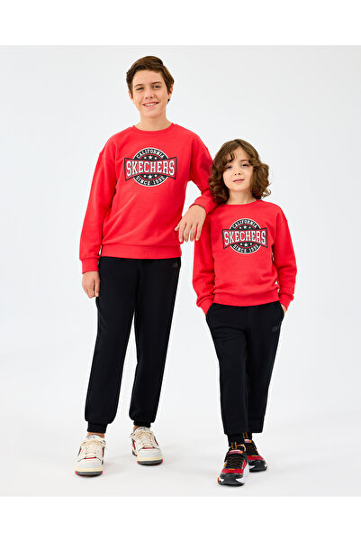 SKECHERS B Essentials Sweatpant Büyük Erkek Çocuk Siyah Eşofman Altı SK2520025-1602