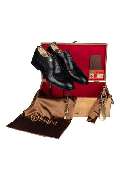 twingold Oxford Leather Shoes - Twgb002
