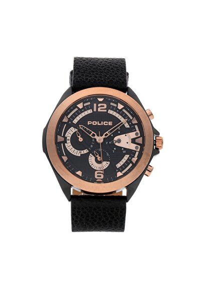 Police Ανδρικό Ρολόι PEWJF2108740 Μαύρο