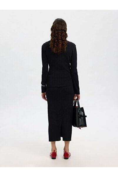 Selected Femme Midirock Viskosemix