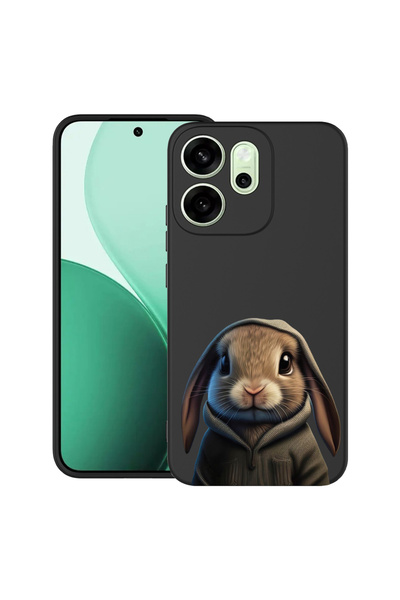 bestcase Carcasă antișoc pentru OPPO Reno14 F 5G cu design Sweet Rabbit, 2043...