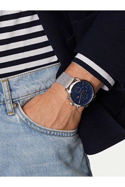 Lacoste Ανδρικό Ρολόι 2011256 Ασημί