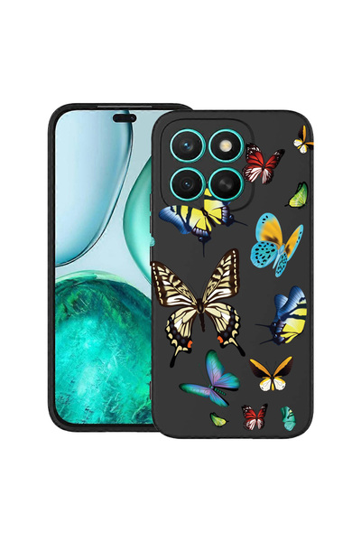 bestcase Husă premium din silicon pentru Xiaomi 15T, cu design cu fluturi în ...