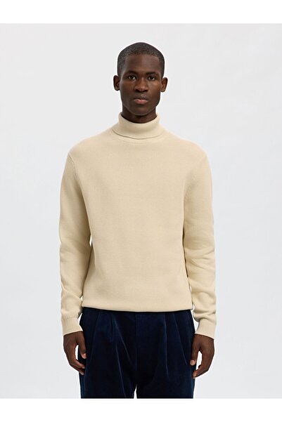 Selected Homme Rollkragenpullover Baumwoll