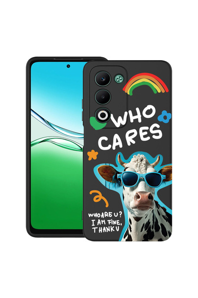 bestcase Carcasă antișoc pentru OPPO A5 cu design Cool Cow - Cui îi pasă?, 20...