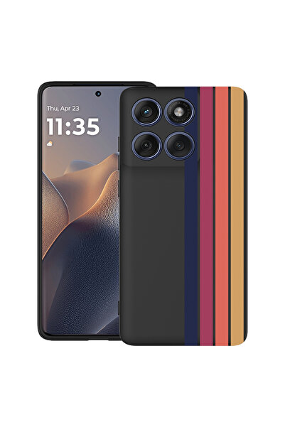 bestcase Carcasă antișoc pentru Motorola Edge 60 Pro cu design retro, 2043681 B 1478