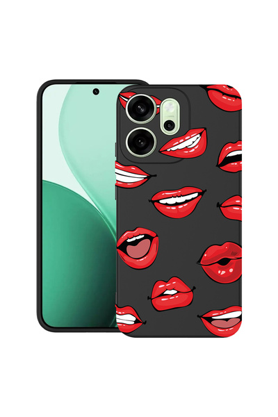 bestcase Carcasă antișoc pentru OPPO Reno13 FS / Reno13 F cu design buze - mo...