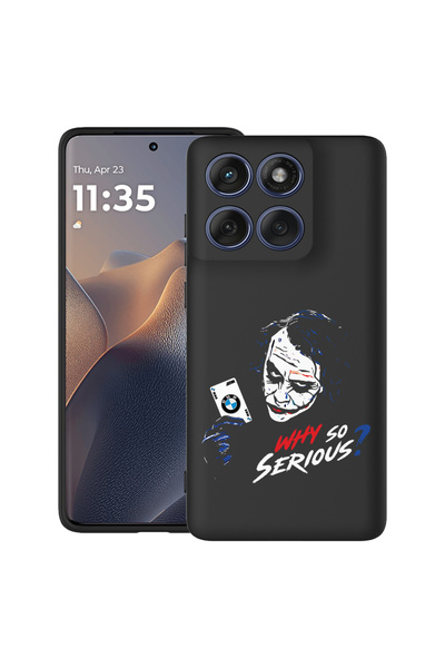 bestcase Carcasă antișoc pentru Motorola Edge 60 Pro cu design De ce atât de ...