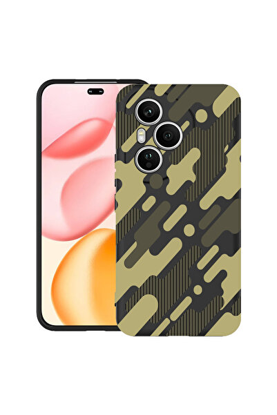 bestcase Carcasă antișoc pentru Honor 400 Pro cu design camuflaj verde, 2043679 B 811