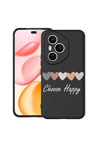 bestcase Carcasă antișoc pentru Honor 400 Pro cu design Choose Happy, 2043679...
