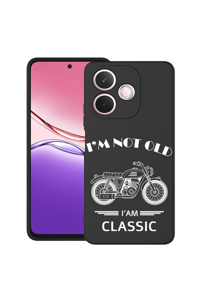 bestcase Carcasă antișoc pentru OPPO A5 Pro 5G cu design I'm Not Old I'm Clas...