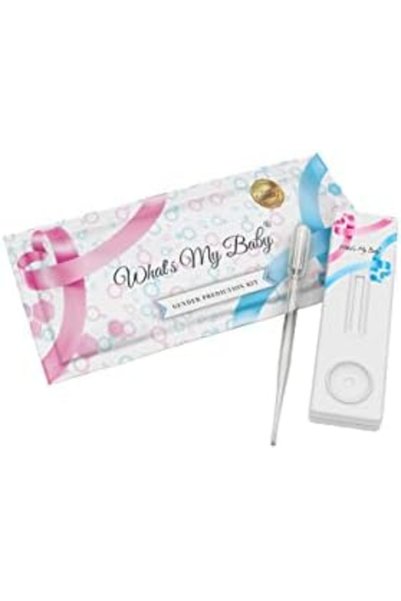 Unbranded/Generic اختبار تحديد جنس الجنين Whats My Baby® - نتائج فورية - مجموعة اختبار الحمل المبكر