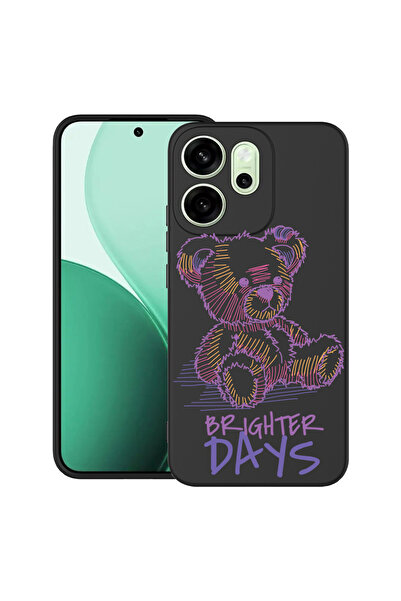 bestcase Carcasă antișoc pentru OPPO Reno13 FS / Reno13 F cu design ursuleț d...