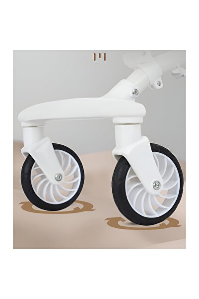 Flippy 3in1 Sport Stroller, 6-36 Months, 360 Wheels, Sun Canopy, 32x63x95cm, Green Leaf Pattern