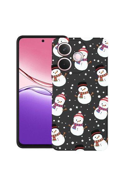 bestcase Carcasă antișoc pentru OPPO A5 Pro 5G cu design Om de zăpadă, 204367...