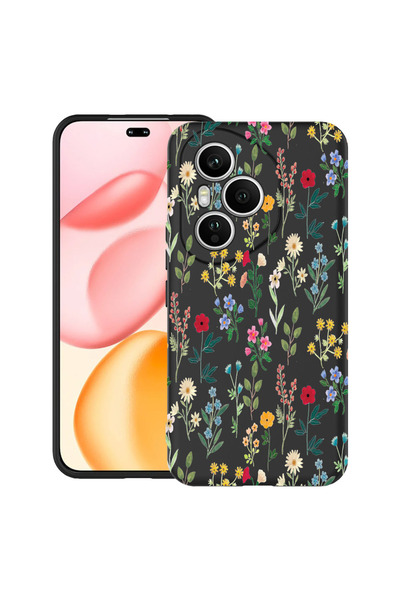 bestcase Carcasă antișoc pentru Honor 400 Pro cu design Flori de primăvară, 2...