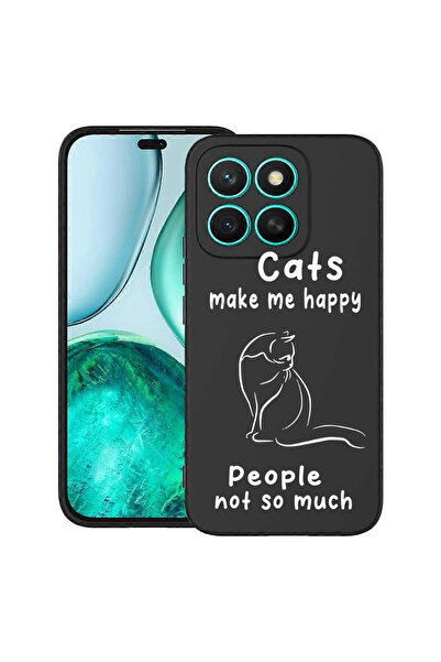 bestcase Αντικραδασμική θήκη για Honor 400 Smart με σχέδιο Cats And People, 2...