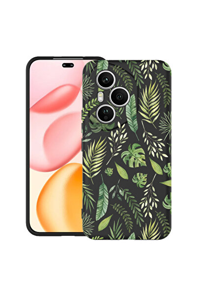 bestcase Carcasă antișoc pentru Honor 400 Pro cu design frunze verzi, 2043679 B 77
