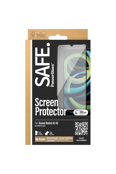 Panzer Glass واقي شاشة آمن للهواتف الذكية