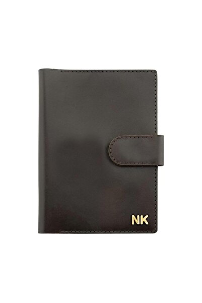 twingold A5 Notebook and Agenda Cover - 100% Tiesto Leather - Ko10002 - Dark Brown