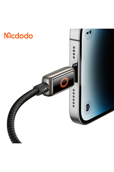 Mcdodo | Auto Power Off 36W USB-C to Lightning with Breathing Light LED Display Data Cable 1.2m