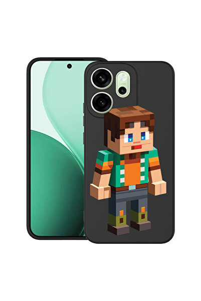 bestcase Carcasă antișoc pentru OPPO Reno14 F 5G cu design personaj Minecraft...