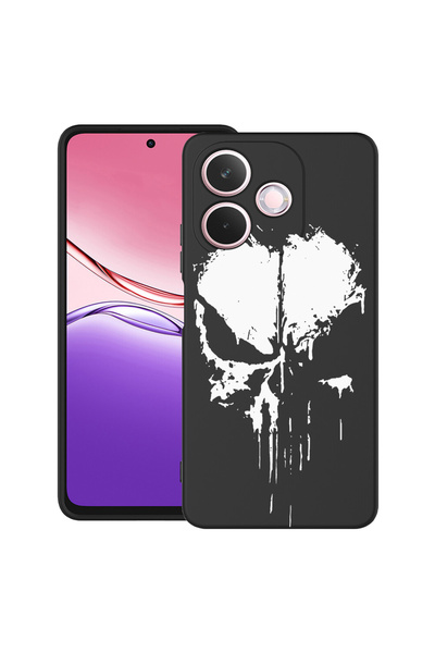 bestcase Carcasă antișoc pentru OPPO A5 Pro 5G cu design Punisher, 2043676 B ...