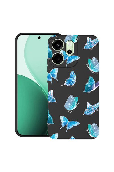 bestcase Carcasă antișoc pentru OPPO Reno13 FS / Reno13 F cu design tip fluture, 2022872 B 1012