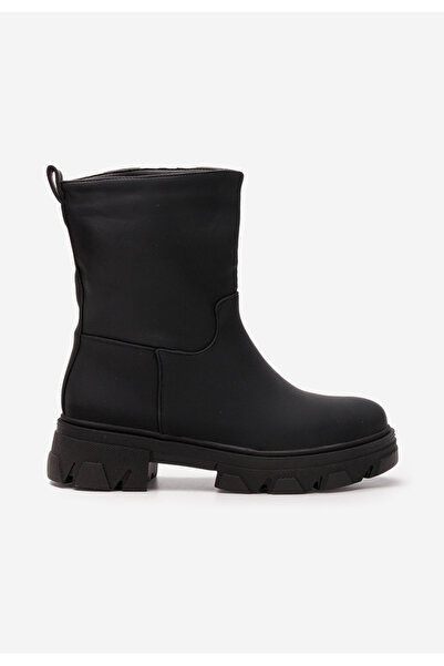 B T Shoes Černé nízké kozačky Aniya V2