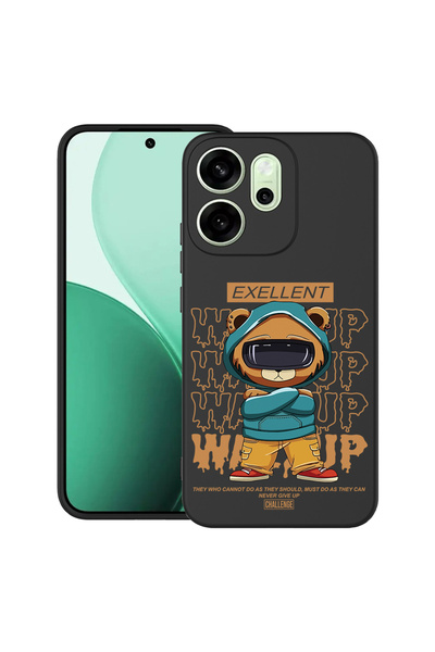 bestcase Carcasă antișoc pentru OPPO Reno14 F 5G cu design Bear Excellent, 20...