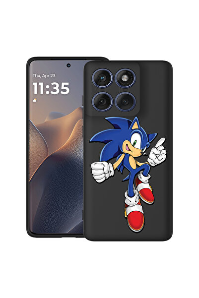 bestcase TPU Ultra Slim Case For Motorola Moto G86 Power, cu Design Sonic Boo...