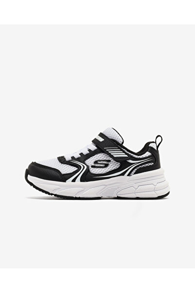 SKECHERS Retro-Graph Big Girl's Black Sneaker Shoes 303692L Bkw