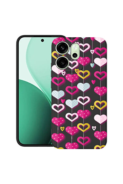 bestcase Carcasă antișoc pentru OPPO Reno14 F 5G cu design inimioare minunate...