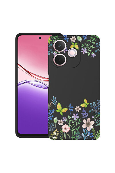bestcase Carcasă antișoc pentru OPPO A5 Pro 5G cu design fluture flori, 20436...