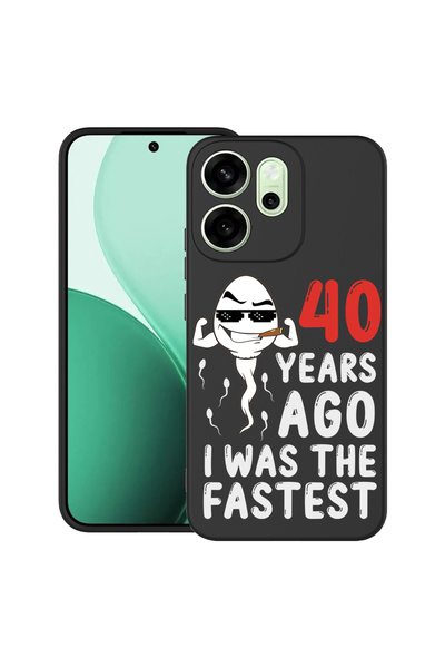 bestcase Carcasă antișoc pentru OPPO Reno14 F 5G cu design acum 40 de ani, 20...