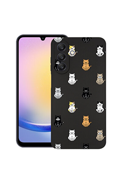 bestcase Carcasă ultra subțire din TPU pentru Samsung Galaxy M56, model pisic...
