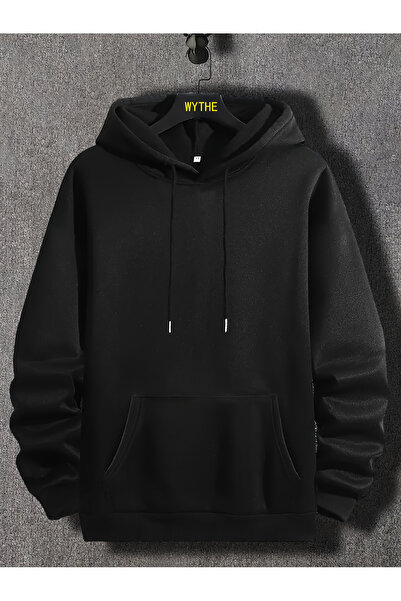 Lider Leather Φούτερ με κουκούλα και τσέπη καγκουρό για άνδρες και γυναίκες –...