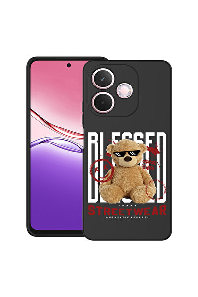bestcase Carcasă antișoc pentru OPPO A5 Pro 5G cu design ursuleț de pluș bine...