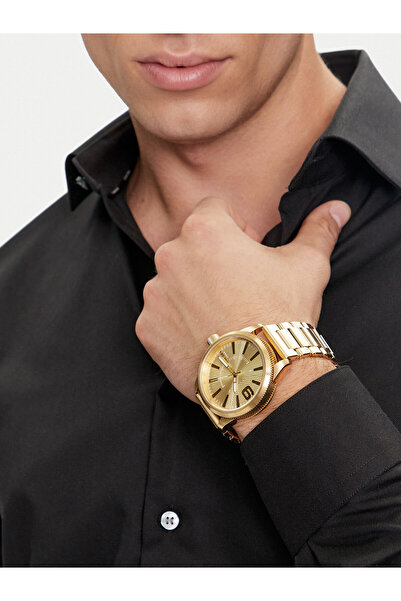 Diesel Ανδρικό Ρολόι DZ1761 Χρυσό